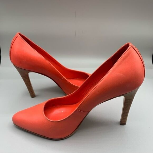 Comptoir Des Cotonniers Leather Heel Pumps - Picture 2 of 6